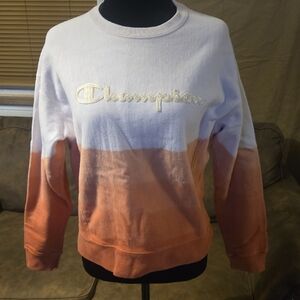 Champion Women's Ombre Crewneck Sweater Size M